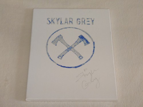 Skylar grey signed autographed - skylar,