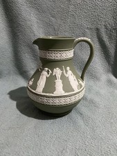 Wedgwood Green Jasperware Jug