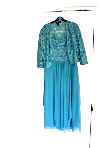 Piece turquoise dress and - dress,