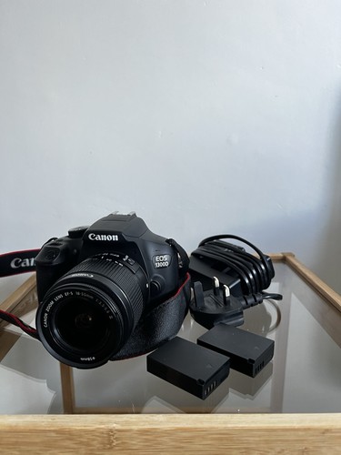 Canon 1300d with - , lens