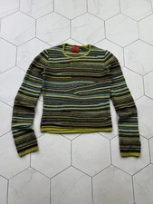 Kenzo Jungle Vintage Cropped Sweater Women’s Size XS