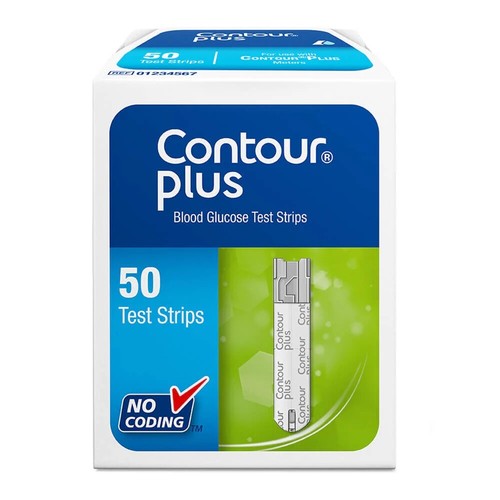 Contour plus blood glucose - plus,