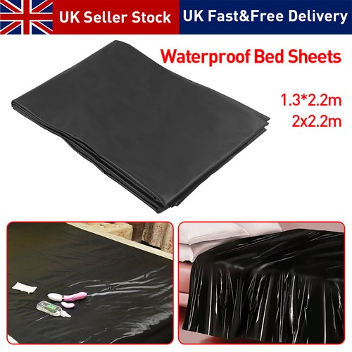 Pvc wetlook black - wetlook, bed