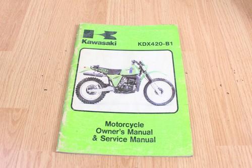 1981 kawasaki kdx420 owners - 1981,