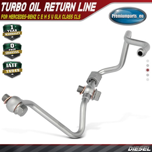 Turbo oil feed pipe for - pipe,