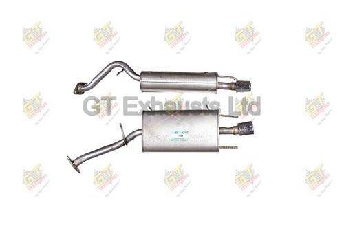 Exhaust silencer tail pipe - exhaust,