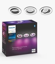 Philips Hue Centura Smart LED Recessed Ceiling Spotlight Pack of 3 - White A