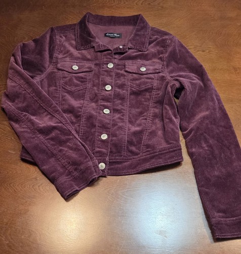 Love tree corduroy jacket - love,