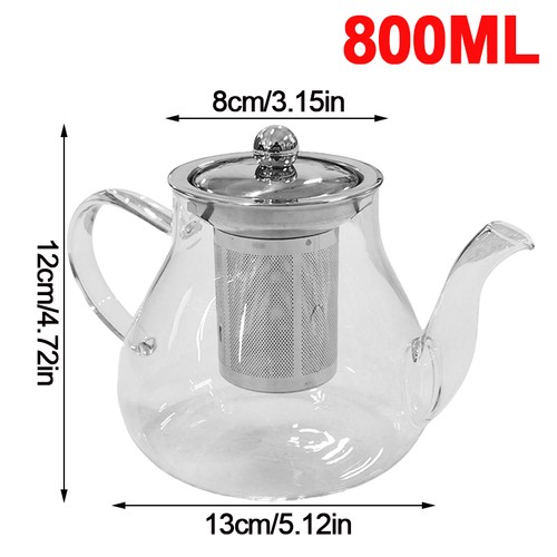 Heat resistance glass teapot - heat,