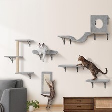 Wall Mounted Cat Shelves Tree