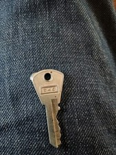 Lambretta J Range Steering Lock Key CAMA 346 NOS.