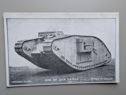 Old postcard military - military, ww1