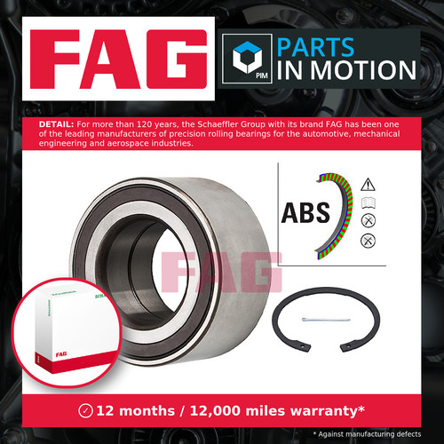 Wheel bearing kits front - 2x,