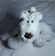 Tesco Dougal The Dog In White Plush Toy 2006