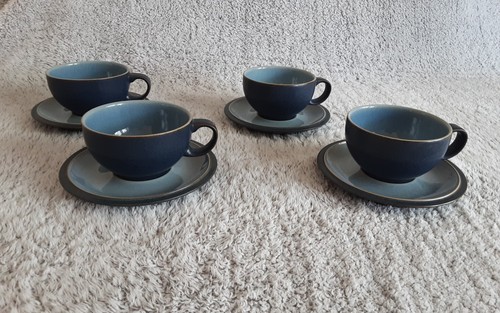 Denby blue jetty cappucino - blue,