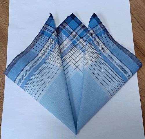 Mens vintage cotton - cotton, blue
