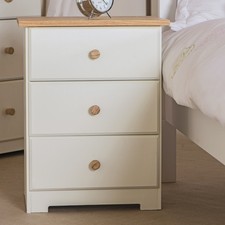 Colorado 3 Drawer Bedside