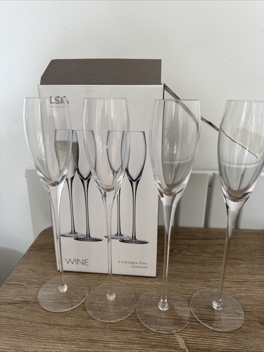 Lsa champagne flutes - champagne, of