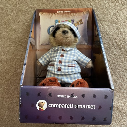 Sleepy oleg meerkat toy boxed - sleepy,