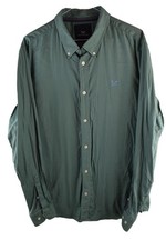 CREW CLOTHING Blue Long Sleeve Shirt size XL Mens Tailored Fit Casual Outdoors