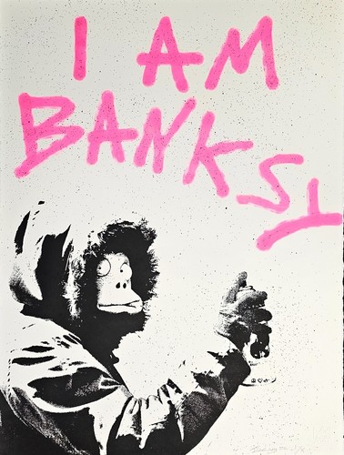 Tchewy22 signed banksy - tchewy22, i