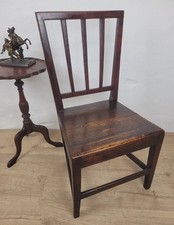 Victorian Kitchen Chair Oak Rustic Country 19thCentury Antique Postage Available
