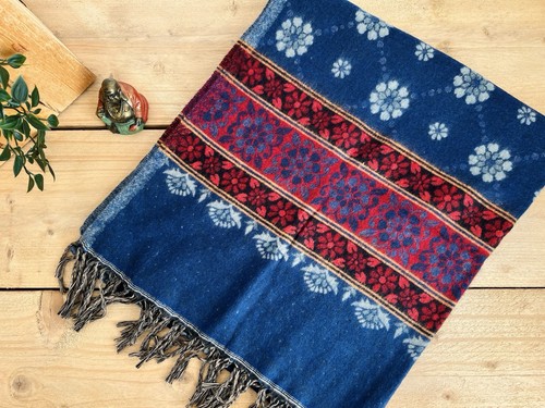 Handwoven boho throw - handwoven, blanket