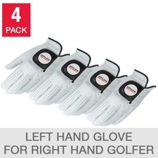Kirkland Signature Golf Gloves Size Premium 100% Cabretta Leather Pack Set 4 Pcs
