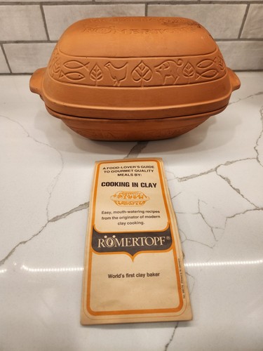 Romertopf terra cotta - romertopf,