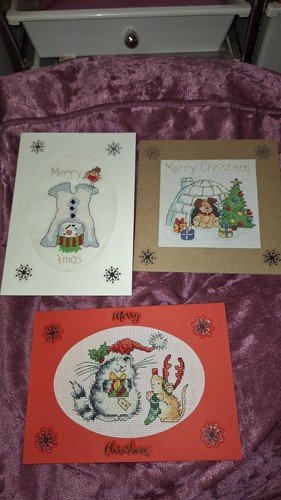 Handmade cross stitch