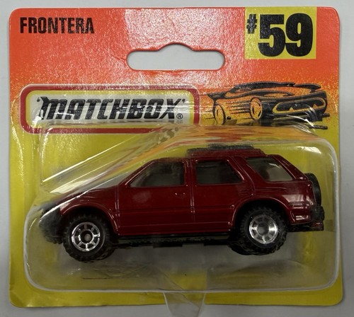 Matchbox vauxhall frontera - matchbox,