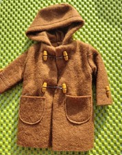 Vintage Pedigree Sindy 1960s Brown Duffle Coat Ref 1963 12S58