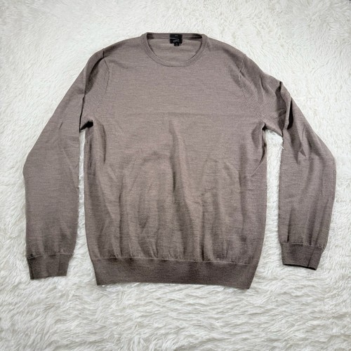 Crew sweater mens beige - sweater, xl