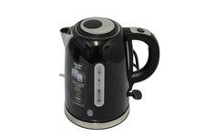 Russell Hobbs 20462 1.7L 3Kw Quiet Boil Kettle Stainless Steel In Black