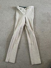 Girls Beige Rhinegold Jodhpurs
