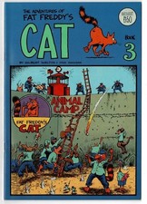 The Adventures of Fat Freddy's Cat Books No.3 - Knockabout Comics UK 1988