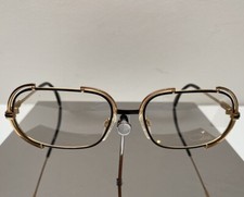 Cazal Vintage Eyeglasses Model 237 Col 302 Matte Black and Gold 57mm-18mm
