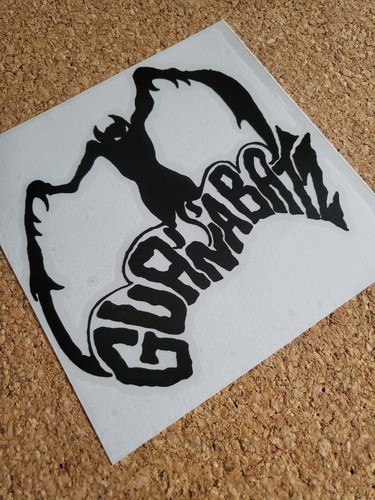 Guana batz band logo decal - band,
