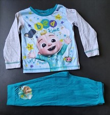 Cocomelon JJ Baby Boys Snuggle Fit Pyjamas Top And Bottoms SET Age 2-3 Years