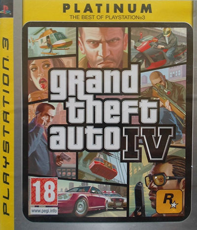 Grand theft auto sony - iv, ,