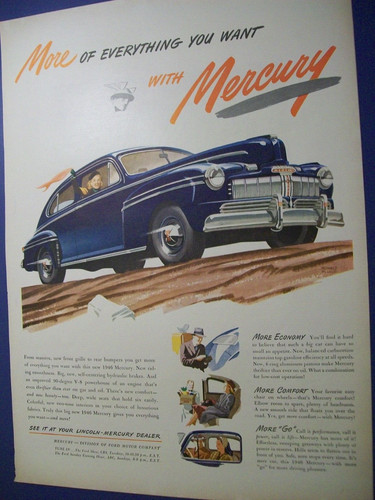 1946 mercury large - mercury, car