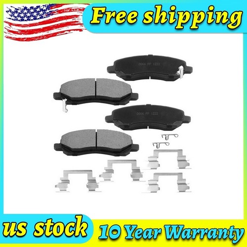Front ceramic brake pads for - ceramic,