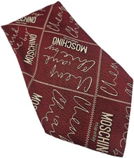 Moschino silk tie mens - moschino,