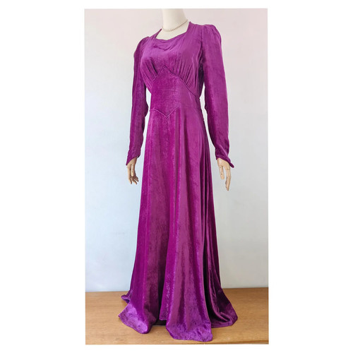 1930s 1940s magenta pink - 1940s,