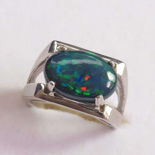 Natural black welo opal - natural,