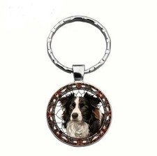 Border Collie Dog Luxury Round