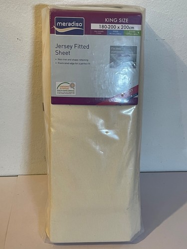 Meradiso cream fitted sheet - cream,