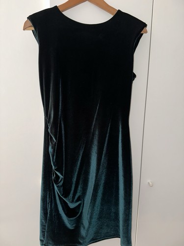Dark green velvet - velvet, size