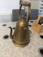 Vintage copper kettle14 high - copper, kettle14"