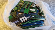 2KG Aprox Scrap Gold/Precious metals Recovery - RAM - DDR1/DDR2/DDR3 